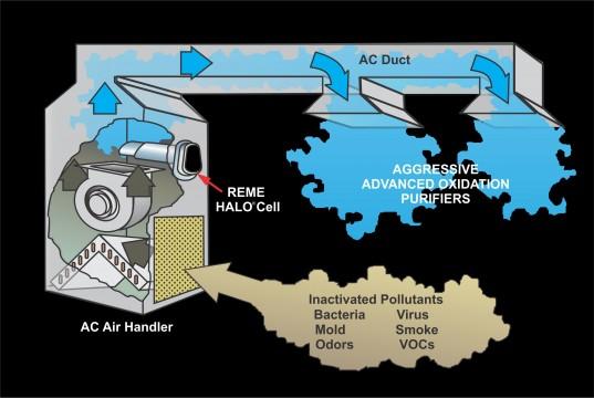 How does the REME HALO® work?