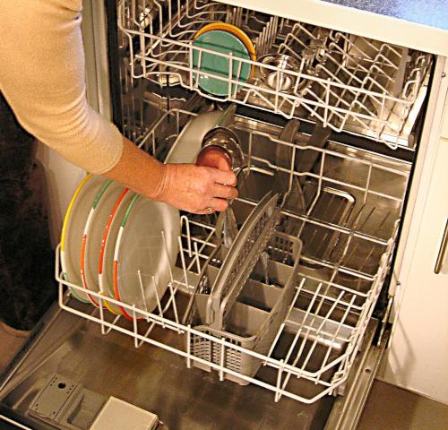 Our new dishwasher installation process