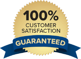 100% Customer Satisfaction Guaranteed